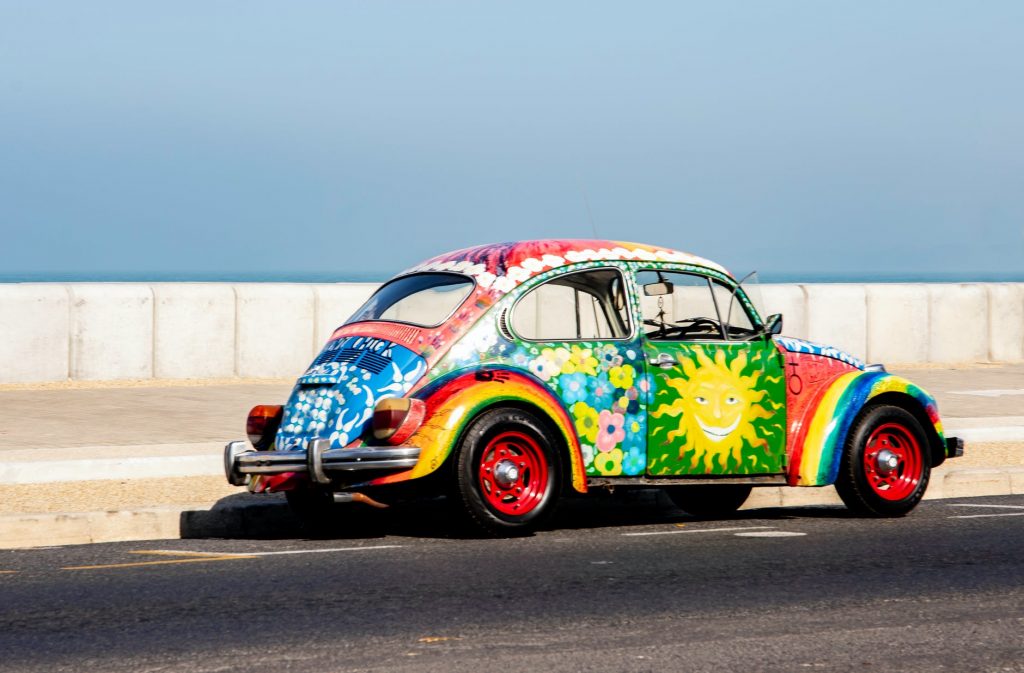 opciones de color del auto