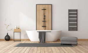 Casas grandes con baños grandes cómodos